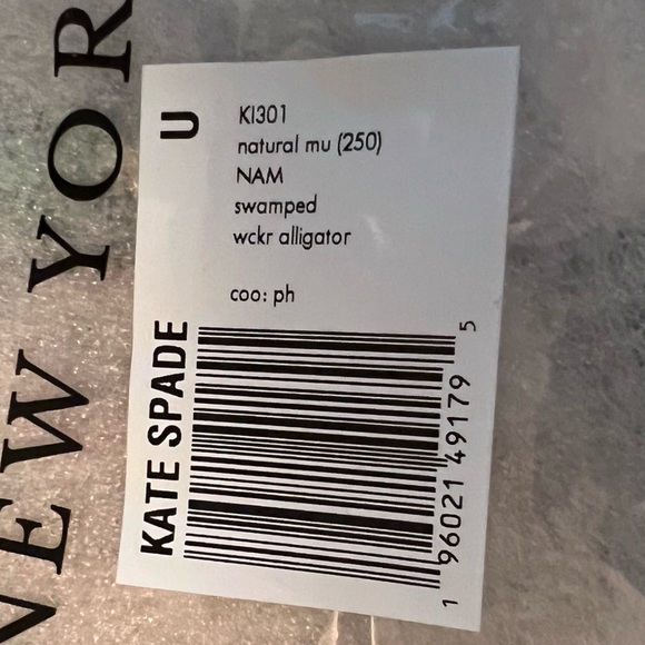 Kate Spade SWAMPED WICKER 3D Alligator - Picture 13 of 14